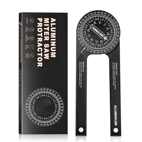 📐 Perfect Mitre Joints Every Time – 7" Aluminium Angle Finder for Mitre Saws.UK Stock