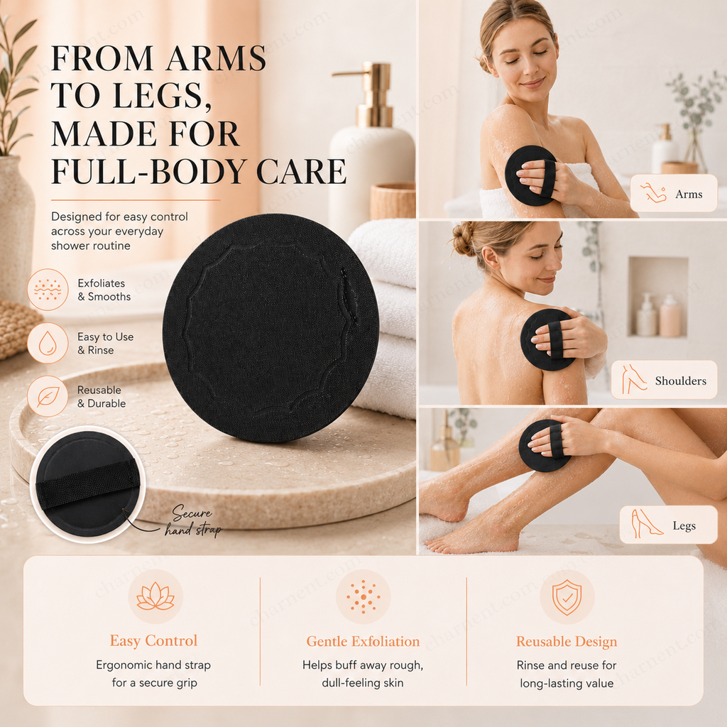 🚿 Exfoliating Scrub Bath Pads🧖‍♀️