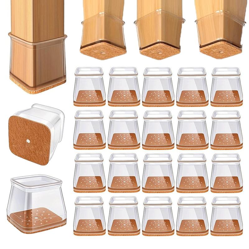 ✨ Universal Rubber Chair Leg Protectors