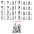 🛠️🔩Self Drilling Drywall Anchors with Screws Kit🪨 Easy Install Wall Fixing Accessories