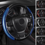 Non-Slip Half Cover Car Steering Wheel Protector | Easy Clip On Installation