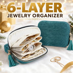 ✨Travel Jewelry Organizer – Elegant Storage for Your Precious Pieces