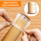 ✨ Universal Rubber Chair Leg Protectors