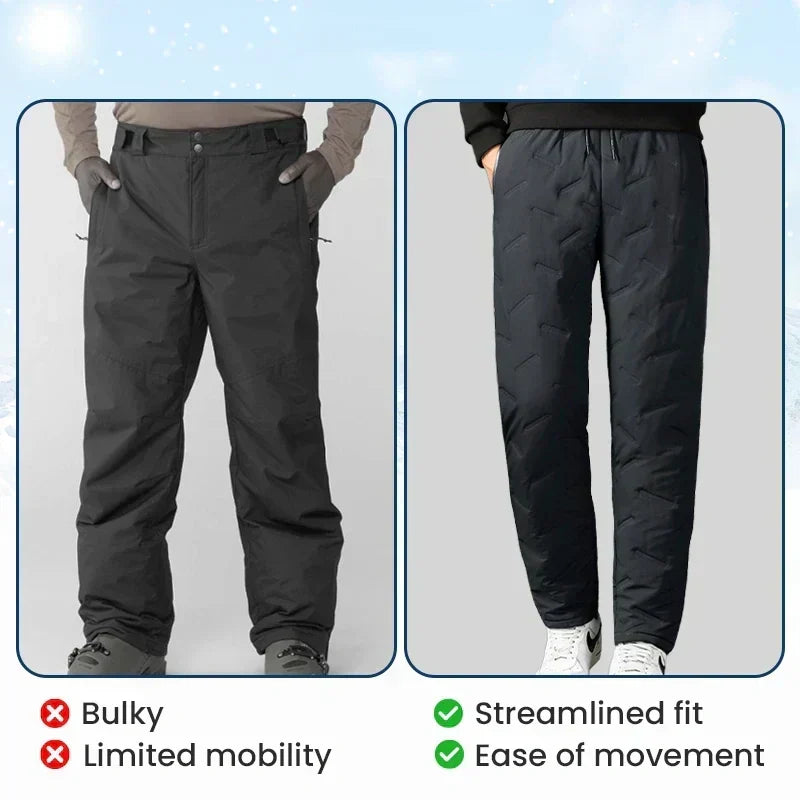⏳LAST DAY SALE 50% OFF!! ✨Unisex Super Cozy & Warm Fleece-Lined Waterproof Pants