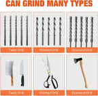 Multi-Function Drill Bit Sharpener