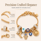 ⏳Limited-time 50% off⏰Celestial Sun Moon Charm Bracelet💫☄️