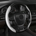 Non-Slip Half Cover Car Steering Wheel Protector | Easy Clip On Installation