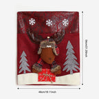 🎄 Festive Christmas Chair Cover Set – Cosy Holiday Dining Chair Decorations for a Magical Christmas ✨