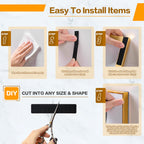 Heavy duty Velcro strips with adhesive