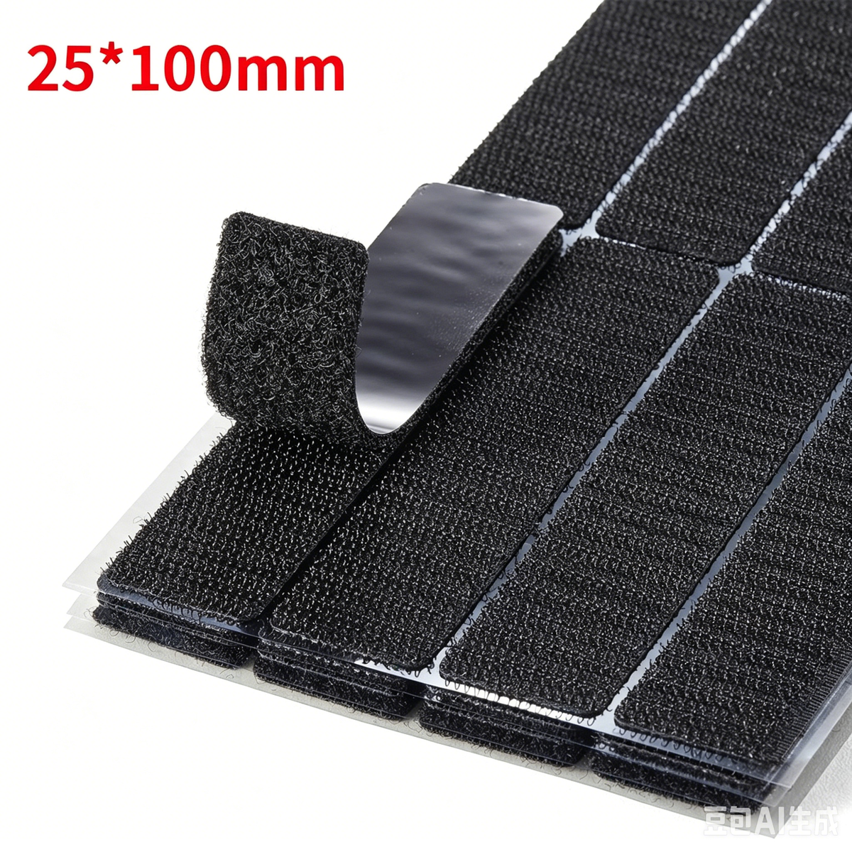 Heavy duty Velcro strips with adhesive