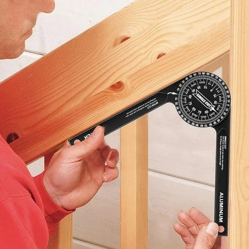📐 Perfect Mitre Joints Every Time – 7" Aluminium Angle Finder for Mitre Saws.UK Stock