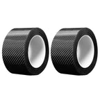 Protective film for car doors - scratch-resistant and impact-resistant 3D carbon fiber vinyl film, self-adhesive backing