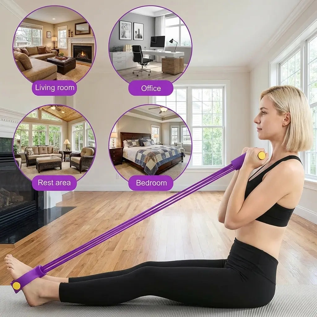 💪Portable Resistance Band Set – Your Anytime Home Workout Companion