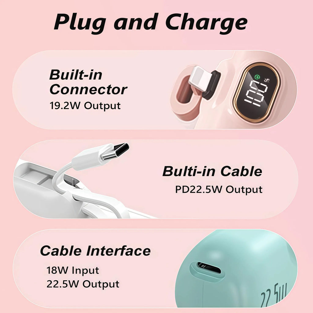 🔋Pocket Power Bank – Small Size, Big Power for Everyday Moments