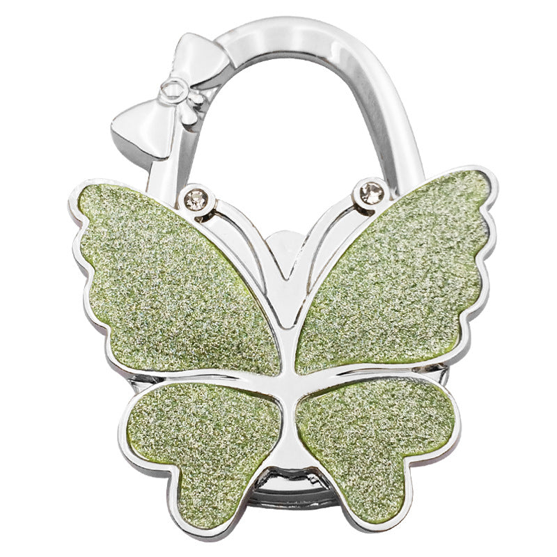 Butterfly Foldable Handbag Hook – Stylish Portable Non-Slip Bag Hanger
