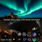 🌌 Galaxy Star Projector Lamp – Create a Magical Night Sky Atmosphere ✨