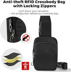 🎒 Everyday Sling Bag – Secure & Lightweight Companion for Travel and Daily Life