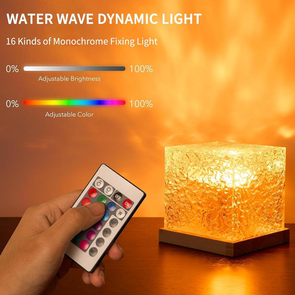 🌊Ocean Wave Projector Lamp – Create a Calm & Relaxing Atmosphere at Home