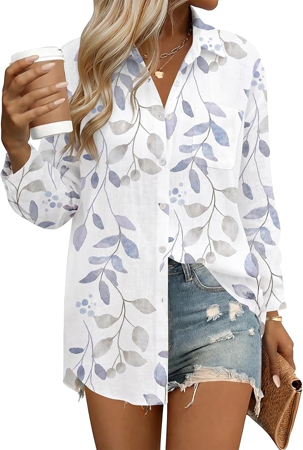 ☀️Relaxed Linen Cotton Shirt – Your Everyday Summer Essential
