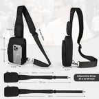 🎒 Everyday Sling Bag – Secure & Lightweight Companion for Travel and Daily Life