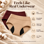 🌸💖100% Leak-Proof Underwear 4-pack