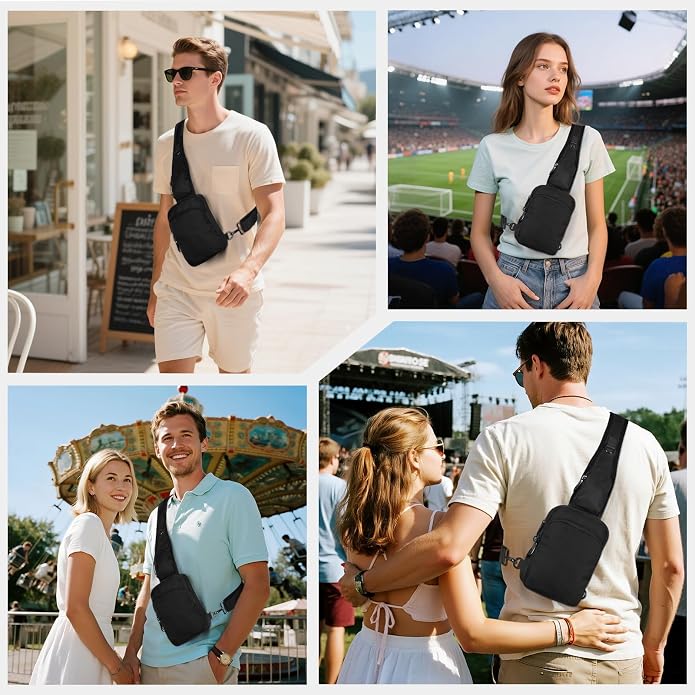 🎒 Everyday Sling Bag – Secure & Lightweight Companion for Travel and Daily Life