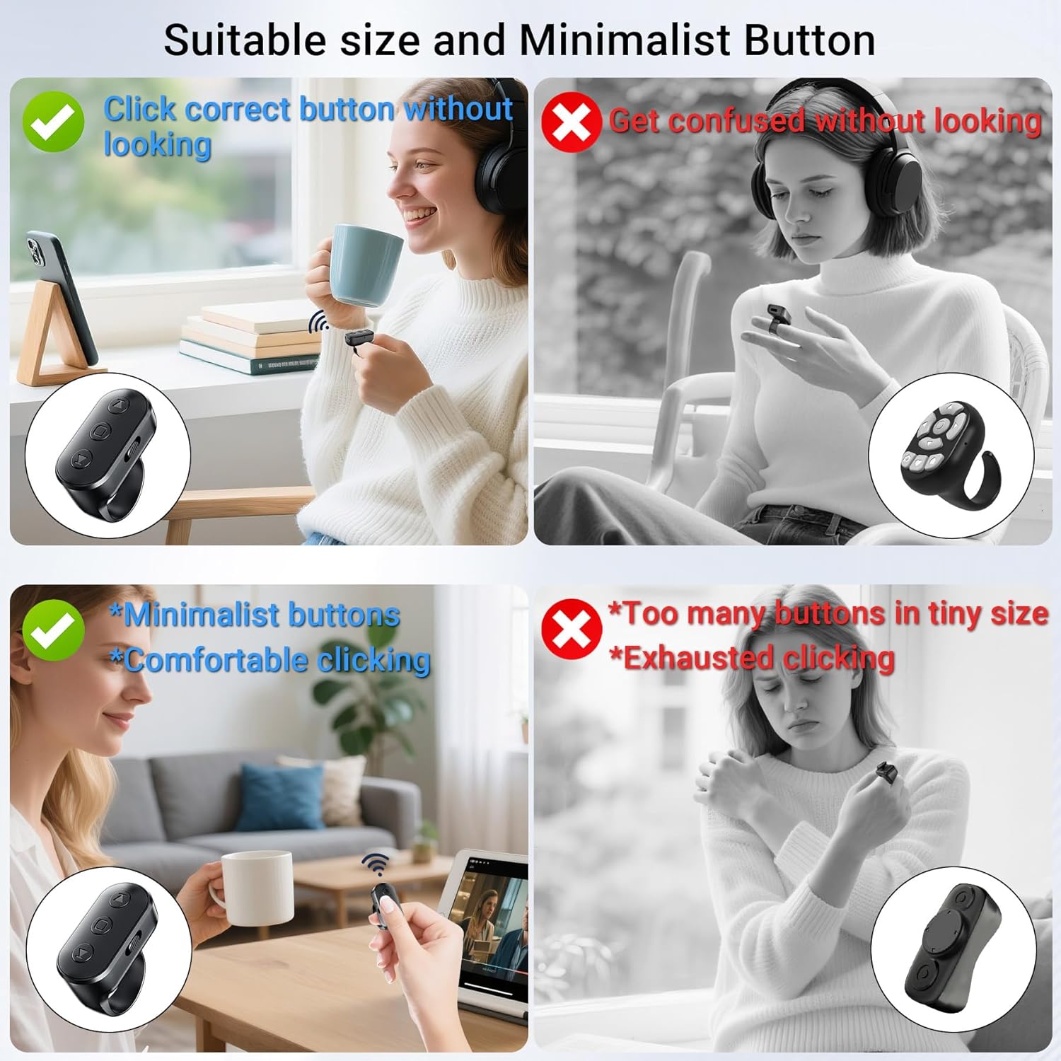 📱Smart Scrolling Ring – Hands-Free Control for Your Everyday Moments