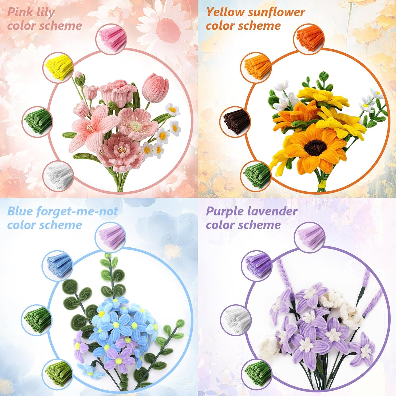 🌸 DIY Flower Making Kit – Create Beautiful Handmade Blooms at Home