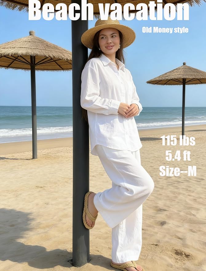 ☀️Relaxed Linen Cotton Shirt – Your Everyday Summer Essential