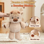 🐮 Running Highland Cow Plush – A Cute Interactive Companion That Comes to Life