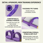 💪Portable Resistance Band Set – Your Anytime Home Workout Companion