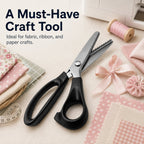 ✂️ Limited-Time 50% OFF – 5mm Zigzag Pinking Shears for Fabric & Crafts