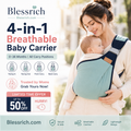 👶 4-in-1 Breathable Baby Carrier