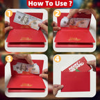 🏆Flash Sale⚡ 50K+ SOLD! Almost Gone-🎅💸Christmas Cash Gift Envelope– A creative way to give cash this Christmas!
