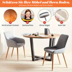 ✨ Universal Rubber Chair Leg Protectors - Suitable for all chair leg shapes