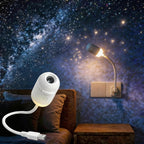 🌌 Galaxy Star Projector Lamp – Create a Magical Night Sky Atmosphere ✨