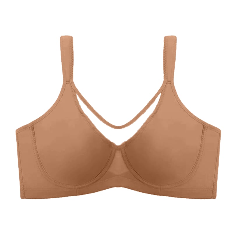 🔥 Today Only: Buy One, Get Two!💐Women's Elegant Sheer Full Coverage Minimizer Bra ✨ Plus Size for Large Busts