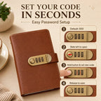 Locking Banknote Collection Booklet | Holds 100 Bills