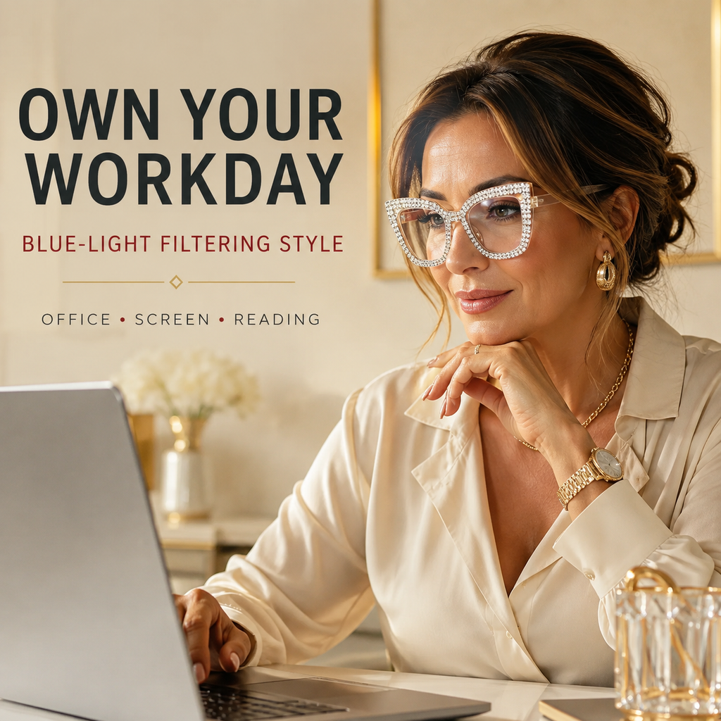 Cat Eye Anti-Blue Light Reading Glasses