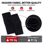 Long Knee Pads for Men and Women, One Size with Thick Wool Lining 🦵