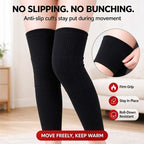 Long Knee Pads for Men and Women, One Size with Thick Wool Lining 🦵