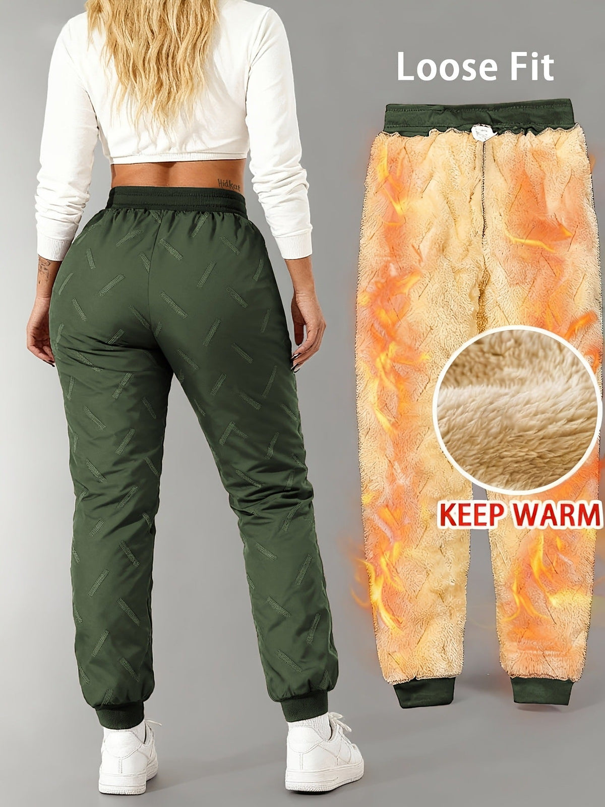 ⏳LAST DAY SALE 50% OFF!! ✨Unisex Super Cozy & Warm Fleece-Lined Waterproof Pants
