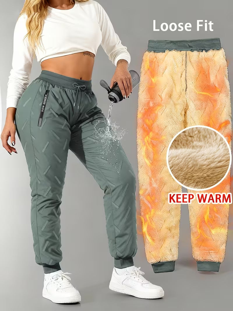 ⏳LAST DAY SALE 50% OFF!! ✨Unisex Super Cozy & Warm Fleece-Lined Waterproof Pants
