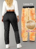 ⏳LAST DAY SALE 50% OFF!! ✨Unisex Super Cozy & Warm Fleece-Lined Waterproof Pants