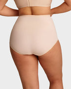 🌸Last Day✨Plus-Size High-Waist Cross Tummy Control Panties