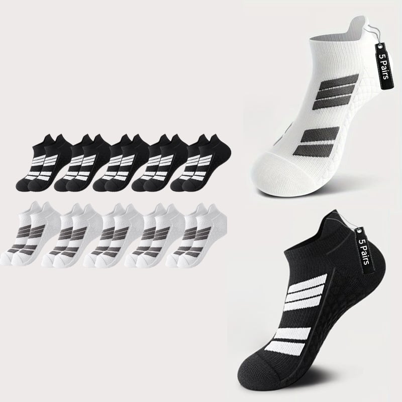 💯10-Pack Unisex Low-Cut No-Show Sports Socks
