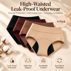 🌸💖100% Leak-Proof Underwear 4-pack