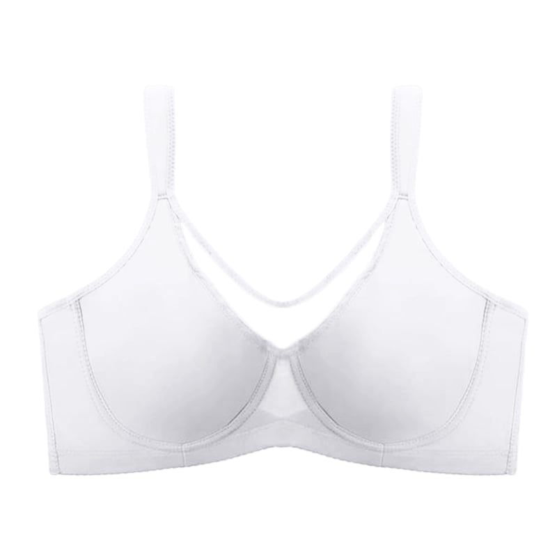 🔥 Today Only: Buy One, Get Two!💐Women's Elegant Sheer Full Coverage Minimizer Bra ✨ Plus Size for Large Busts