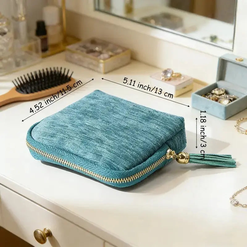 ✨Travel Jewelry Organizer – Elegant Storage for Your Precious Pieces