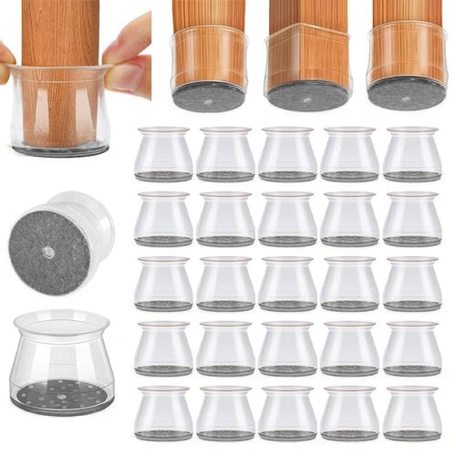 ✨ Universal Rubber Chair Leg Protectors